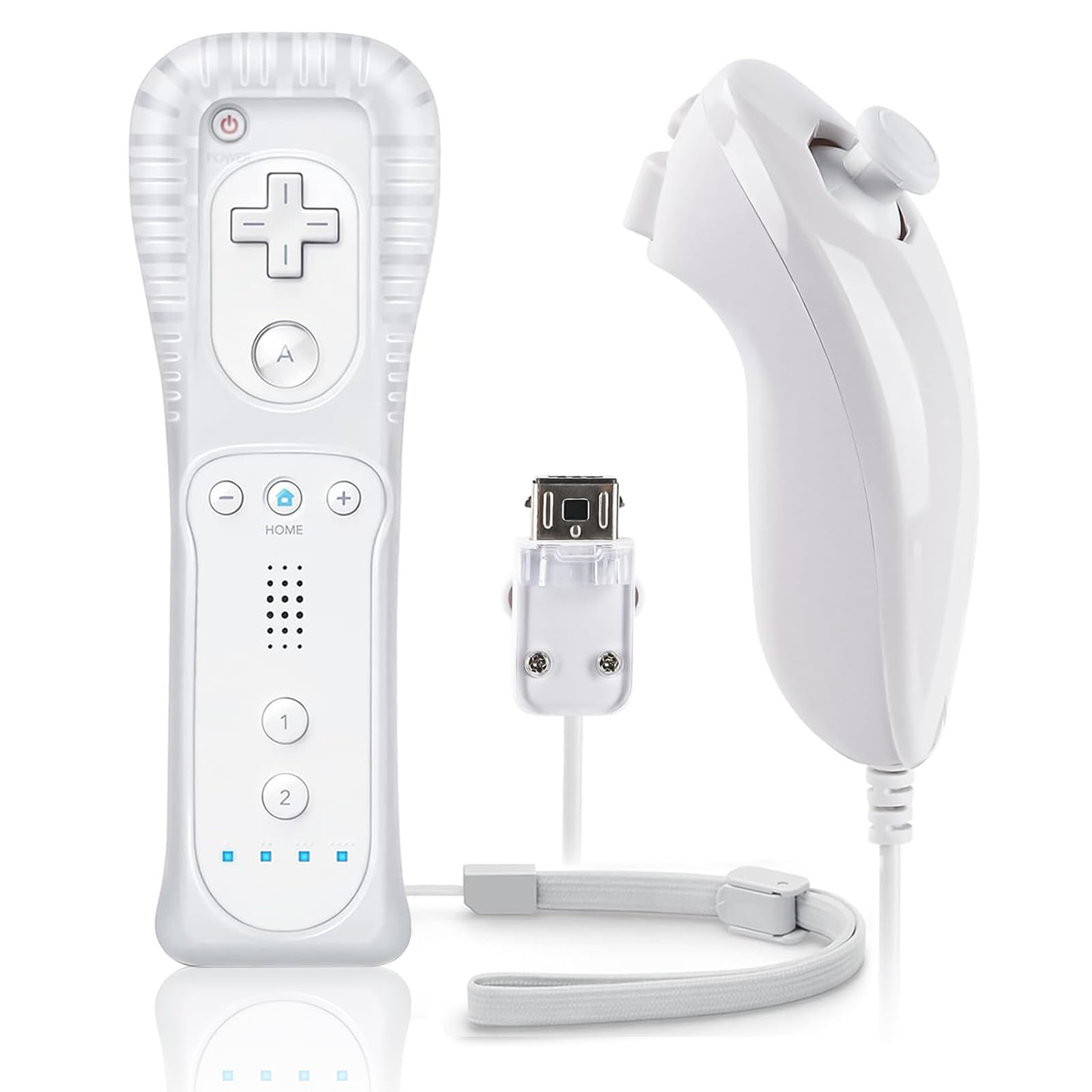 Amazon.com: FIOTOK Wii Remote with Nunchuck for Nintendo Wii/Wii U